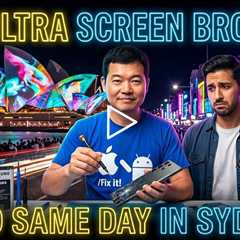 Dropped Samsung Galaxy S23 Ultra Screen Replacement During Vivid 2026 – Who Can Fix It in Sydney?