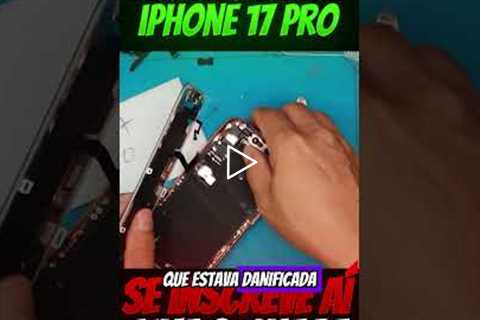 iPhone 17 Pro com Tela Quebrada? Veja Essa Transformação Impressionante!