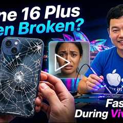 Dropped Apple iPhone 16 Plus Screen Fix During Vivid 2026 – Who Can Repair It Fast in Sydney?