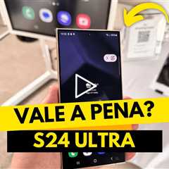 GALAXY S24 ULTRA DESTRUIDO? 😱 ESSA TROCA DE TELA FICOU ABSURDA!